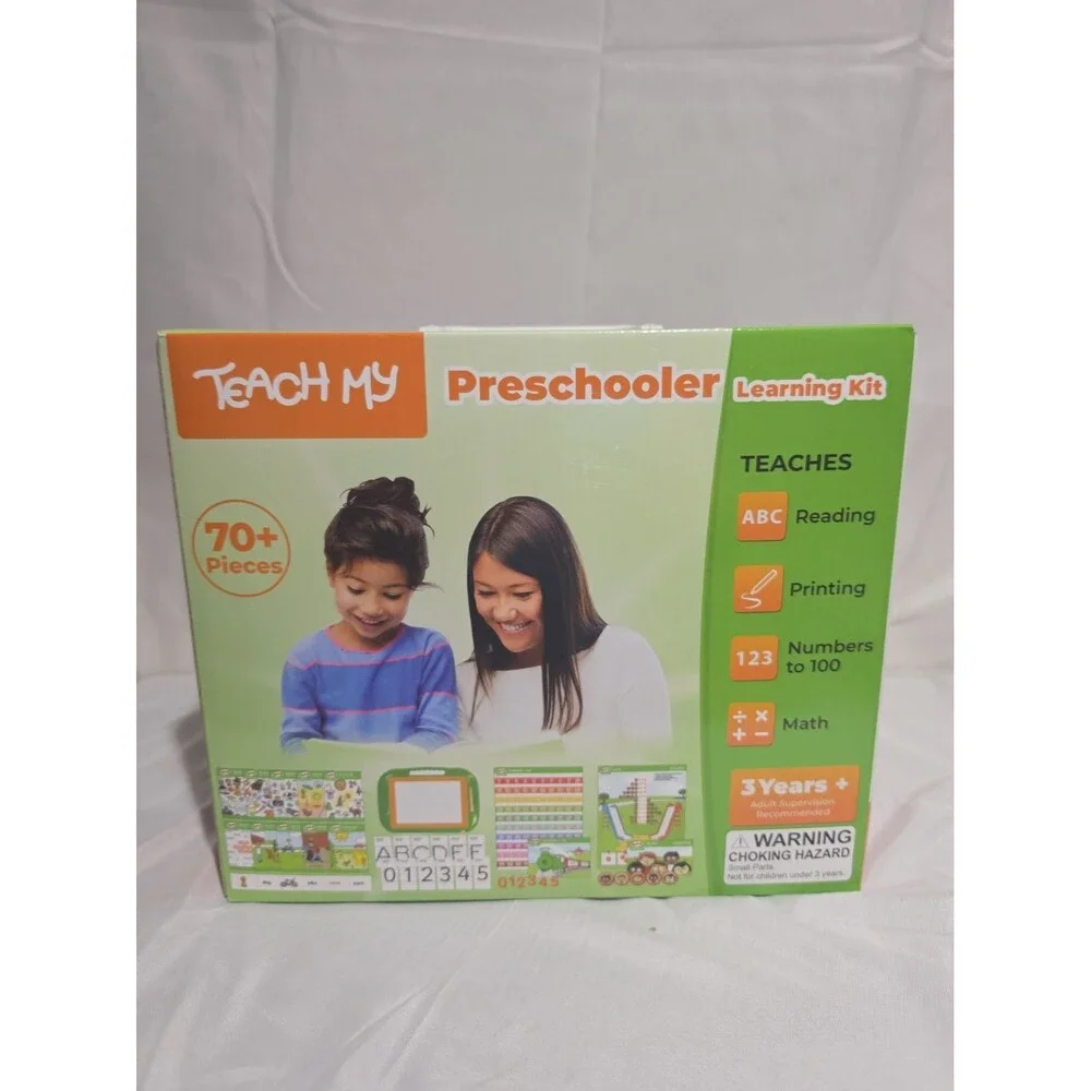 Teach My Preschooler Learning Kit - Sealed New